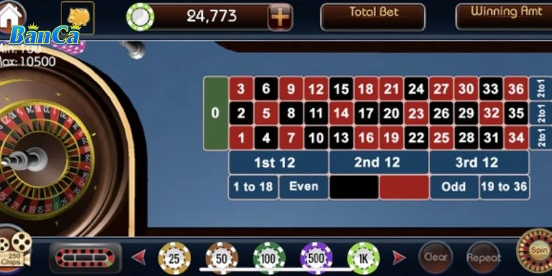 Hướng dẫn chi tiết cách chơi game roulette 3D